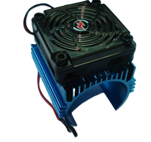 Hobbywing EZRUN - Extra Large Heat Sink with Fan for 4465 Motors - HW86080130 (larger than 540 sized motors)