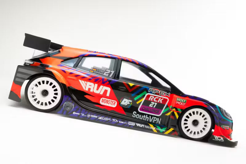 ZooRacing - APEX - 1/10 RC CAR Body 190mm FWD Clear Standard Thickness - 0.7mm REGULAR - ZR-0027-07 (Ford Puma Inspired)