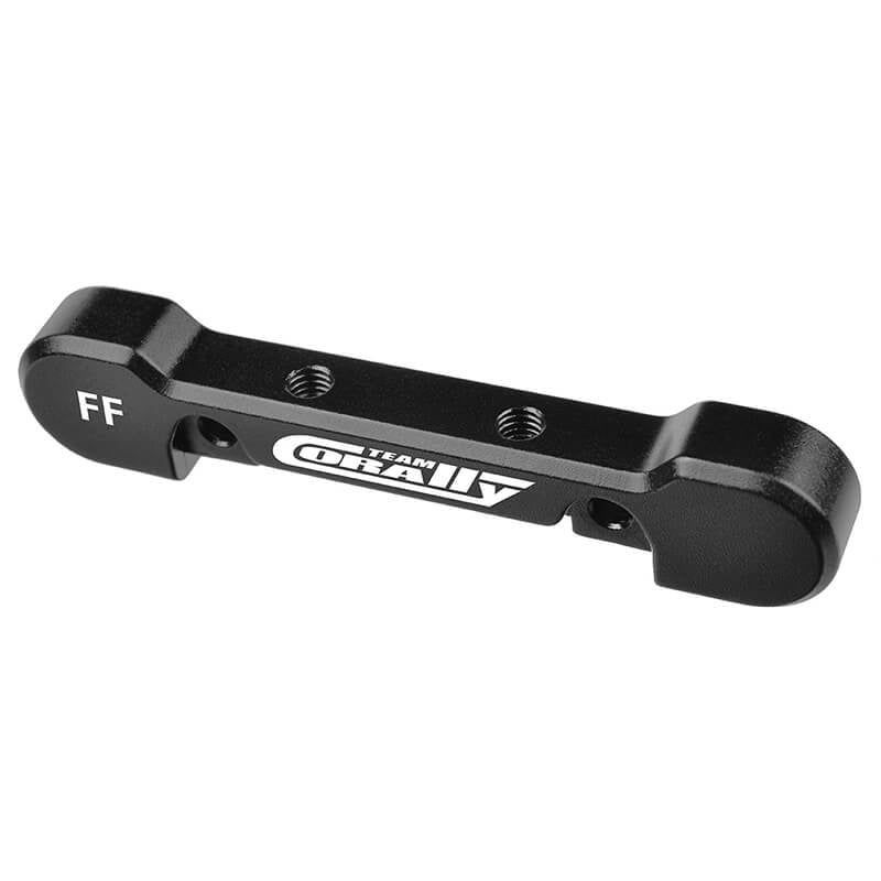 CORALLY - SUSPENSION ARM MOUNT H
D FRFR 8MM ALUMINUM BLACK 1 P - C-00180-874