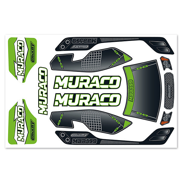 CORALLY - BODY DECAL SHEET -
MURACO XP 6S - C-00180-706-1