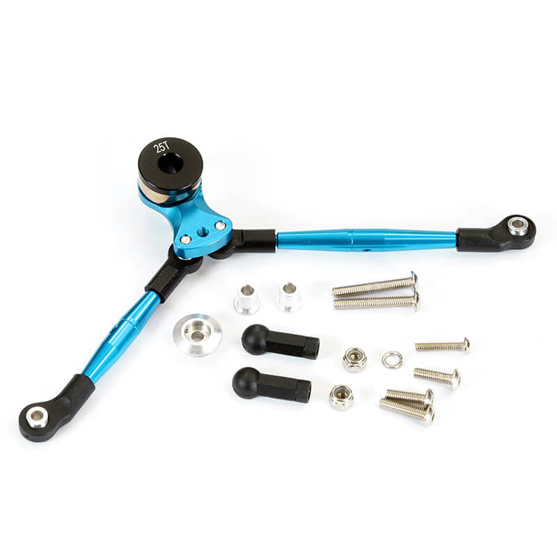 FASTRAX R/C PRODUCTS - FASTRAX TAMIYA CW-01 ALUMINIUM
STEERING SERVO SAVER ASSEEMBLY - FTTA126B