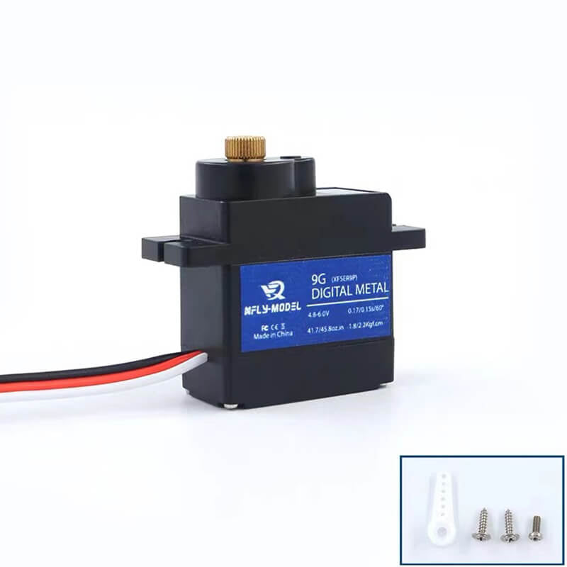 XFLY MODEL - XFLY 9G DIGITAL MG SERVO
REVERSE WITH 200MM LEAD - XFSER9R-200