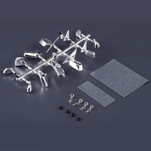 FASTRAX R/C PRODUCTS - FASTRAX CHROME WING MIRROR SET
6 TYPES - FAST2223