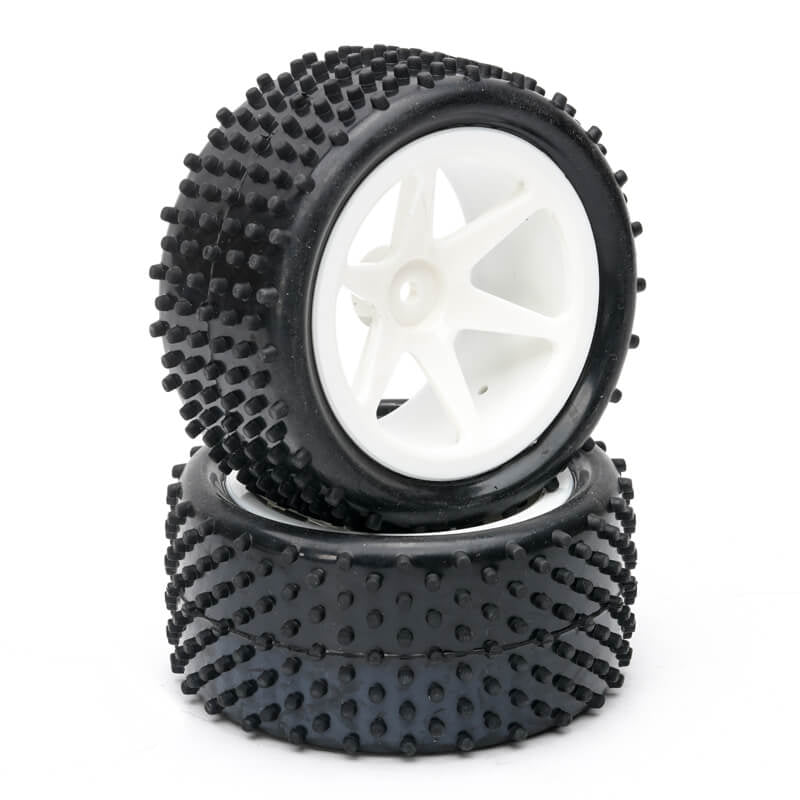 FASTRAX R/C PRODUCTS - FASTRAX 1/10TH MOUNTED BUGGY
TYRES LP 'STUB' REAR (SPOKED) - FAST0047S