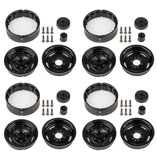 ELEMENT RC BY ASSOC. ELECTRICS - ELEMENT RC ENDURO STEELIE
WHEELS 1.9" BLACK - EL42328