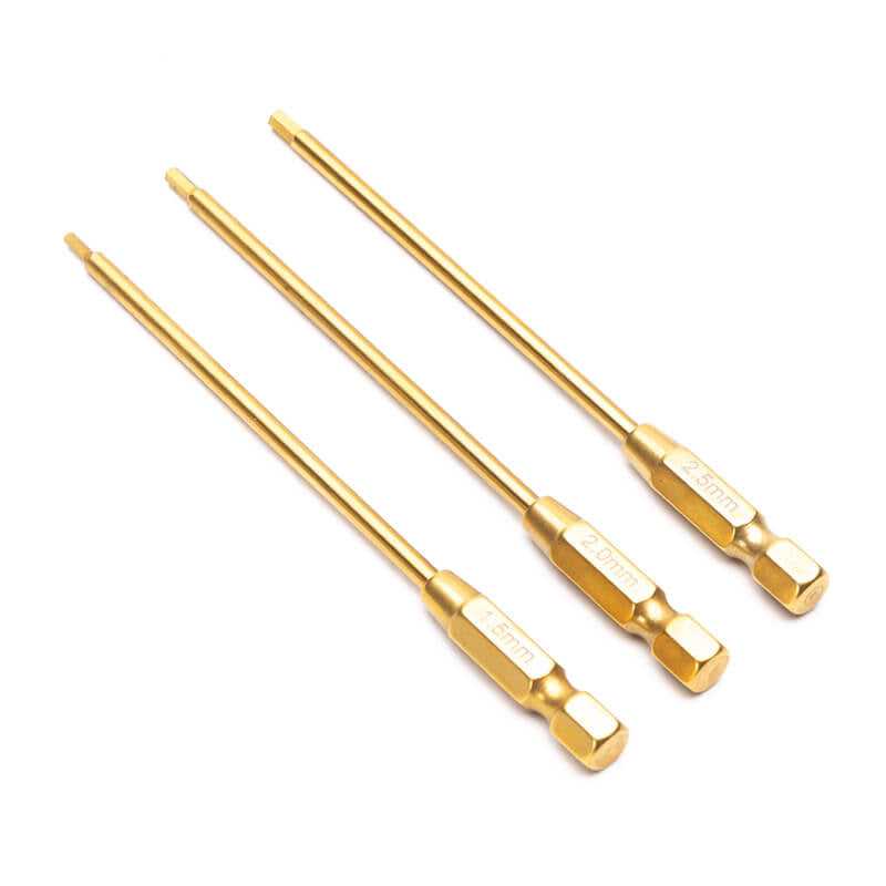 FASTRAX R/C PRODUCTS - FASTRAX HEX BIT SET 1.5/2.0/2.
5MM FOR ELECTRIC SCREWDRIVER - FAST628-H