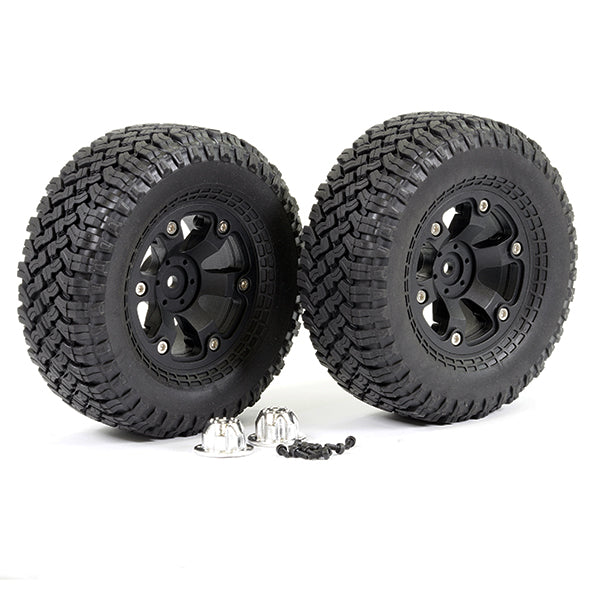 FTX - OUTBACK 3 COMPLETE MOUNTED
WHEEL & TYRE (PR)100mm - FTX10029