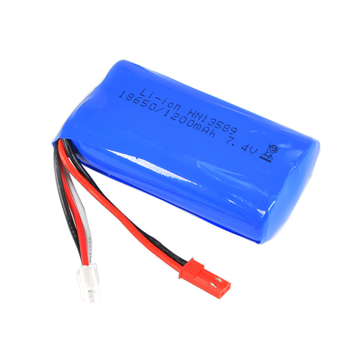 HUINA INDUSTRIAL - HUINA CY1592 BATTERY 7.4V
1200mAh RED JST PLUG - CYP1086