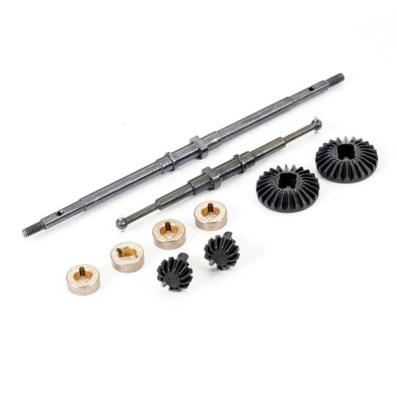 FTX - MINI OUTBACK 2.0 F/R METAL
GEAR AXLE DRIVESHAFT SET - FTX9309M