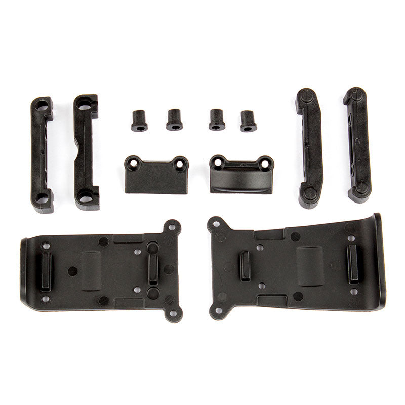 ASSOCIATED ELECTRICS - ASSOCIATED REFLEX 14B/14T SKID
PLATES AND ARM MOUNTS SET - AS21501
