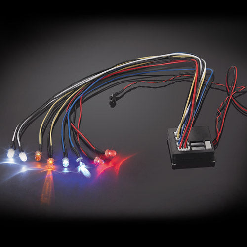 FASTRAX R/C PRODUCTS - FASTRAX FLASHING LIGHT KIT
MULTIPLE FUNCTIONS 8-LED LIGHT - FAST197