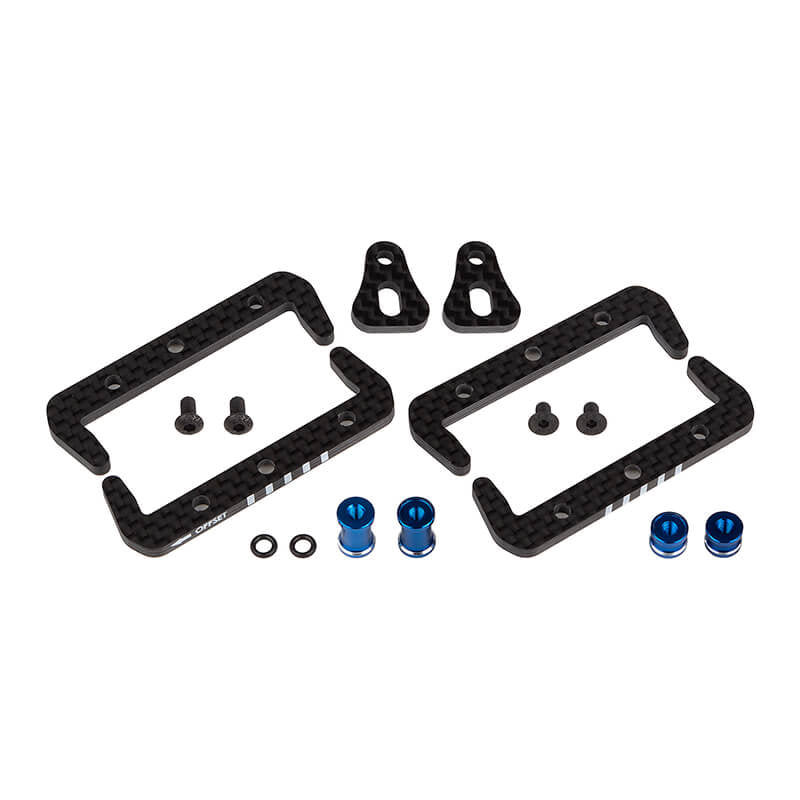 ASSOCIATED ELECTRICS - TEAM ASSOCIATED RC10B7 FT
BATTERY MOUNT SET - AS92482