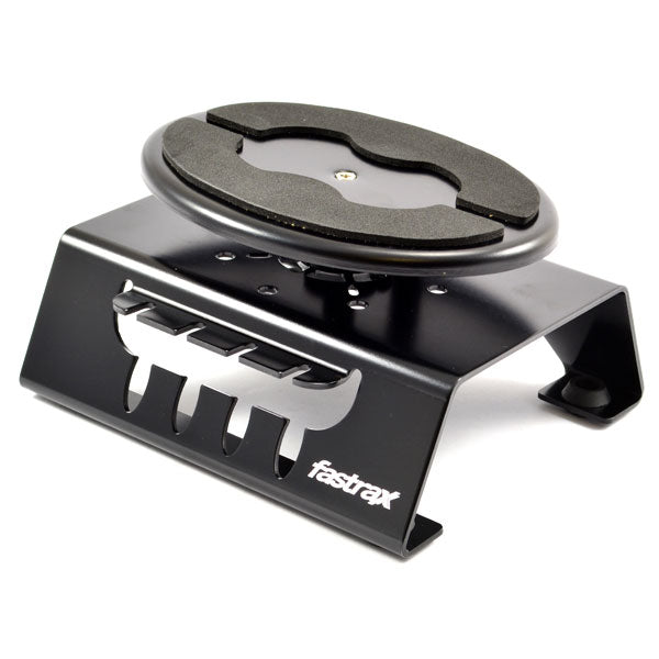 FASTRAX R/C PRODUCTS - BLACK ALUM LOCKING ROTATING
CAR MAINTENANCE STAND w/MAGNET - FAST407BK