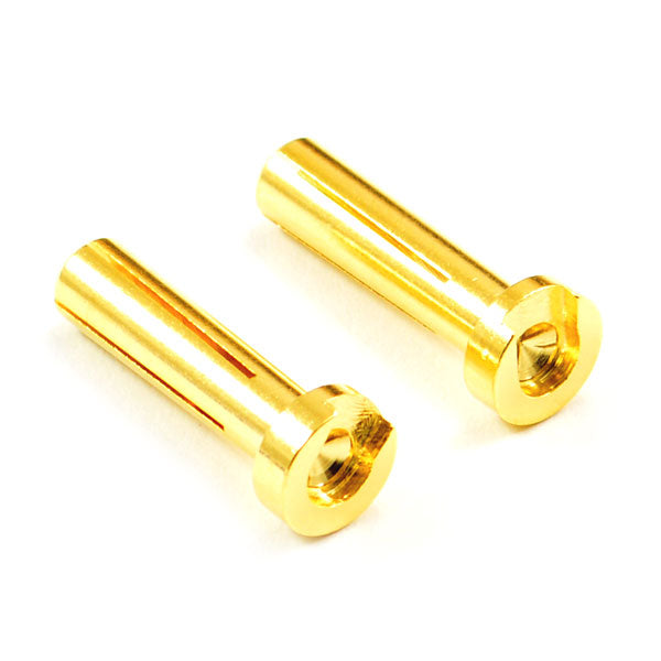 ETRONIX - LOW PROFILE 4.0MM MALE GOLD
CONNECTOR (2) FOR RIGHT ANGLE - ET0605LP