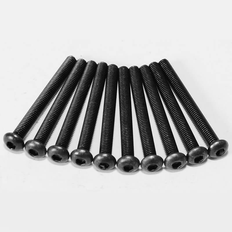 RC4WD - STEEL BUTTON HEAD CAP
SCREWS M3 X 25MM (10) - Z-S0748