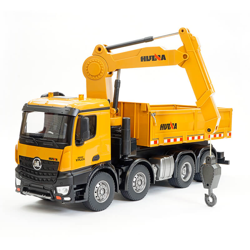 HUINA INDUSTRIAL - HUINA 1:14 RC TIMBER GRAB 2.4G
8-WHEELER DUMP TRUCK - CY1538