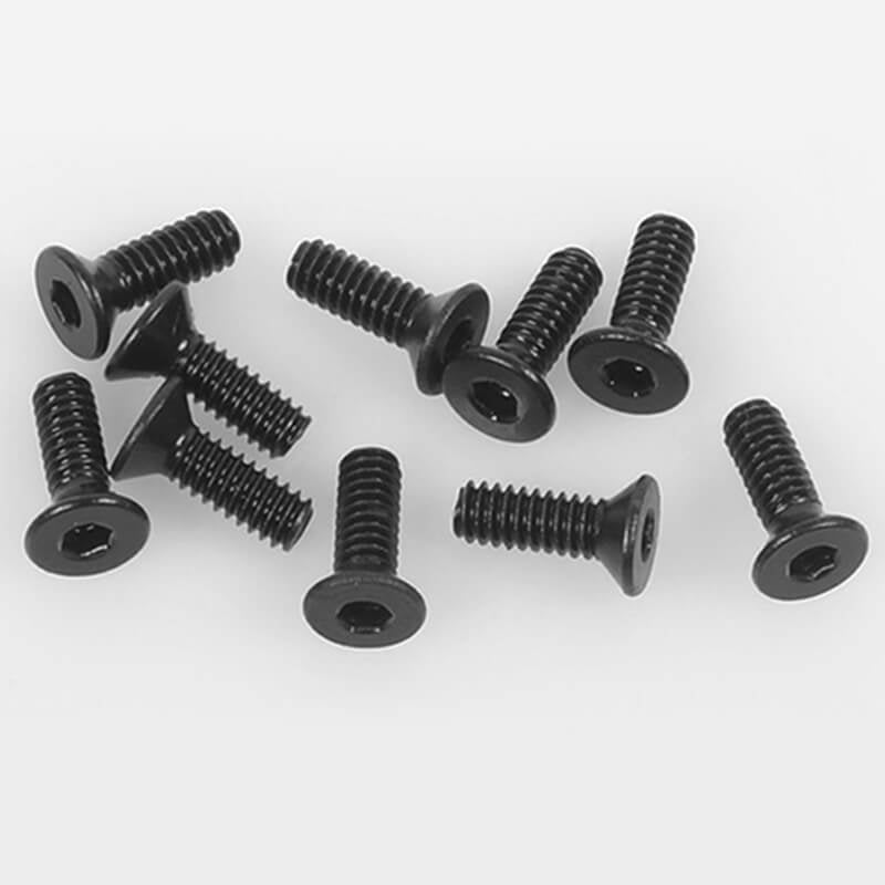 RC4WD - STEEL FLAT HEAD CAP
SCREW M2 X 6MM (10) - Z-S1518