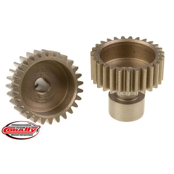 CORALLY - 48 DP PINION LONG BO
SS HARDENED STEEL 27 TEETH - C-71127