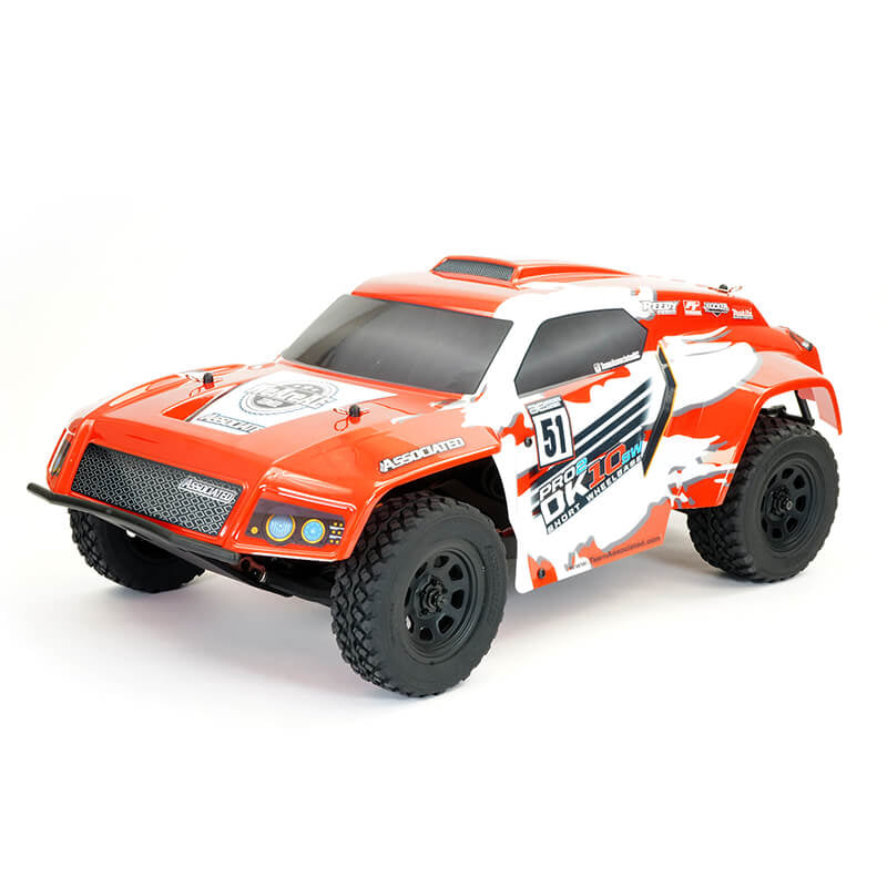 ASSOCIATED ELECTRICS - TEAM ASSOCIATED PRO2 DK10SW
DAKAR 1/10 BUGGY RTR RED/WHITE - AS90039