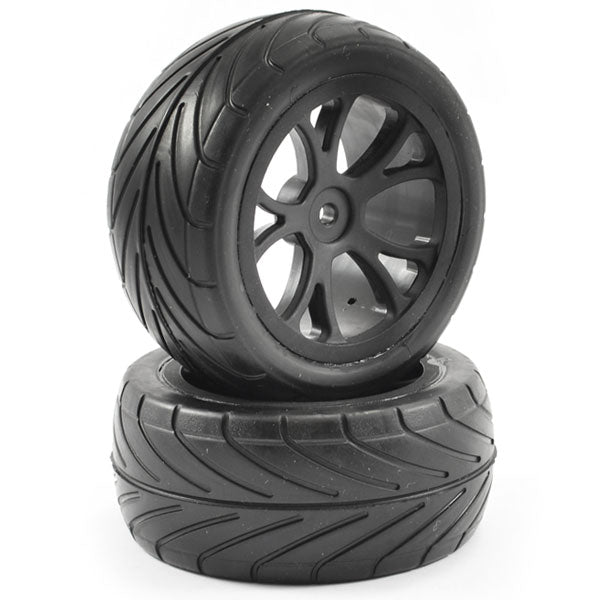 FASTRAX R/C PRODUCTS - FASTRAX 1/10TH MOUNTED ARROW
BUGGY REAR TYRES 10-SPOKE - FAST0049B
