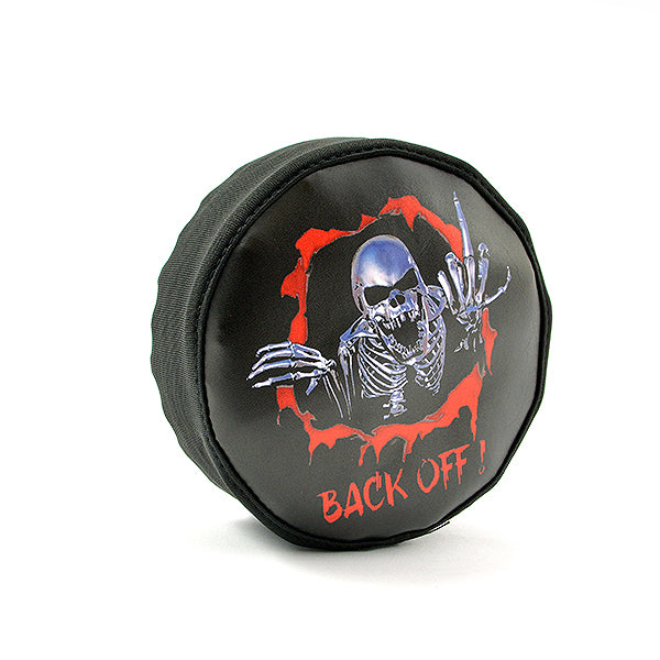 FASTRAX R/C PRODUCTS - FASTRAX SCALE SKULL SPARE TYRE
COVER (DIA 125MM/TRX4) - FAST2377S