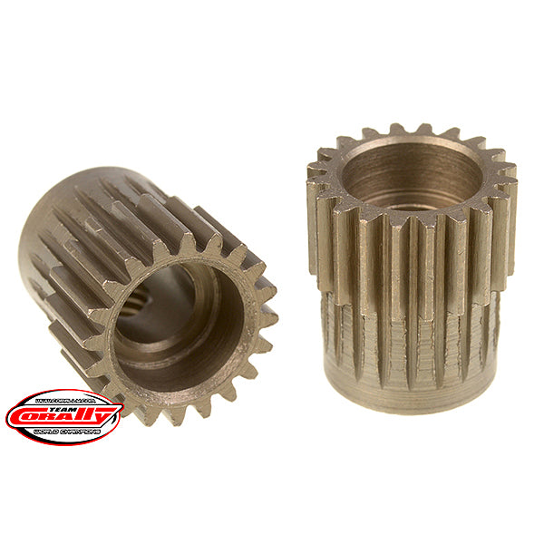 CORALLY - 48 DP PINION SHORT
HARDENED STEEL 20 TEETH 5MM - C-72420