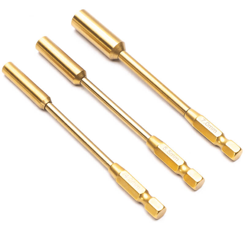 FASTRAX R/C PRODUCTS - FASTRAX NUT BIT SET 4.0/5.5/7.
0MM FOR ELECTRIC SCREWDRIVER - FAST628-N