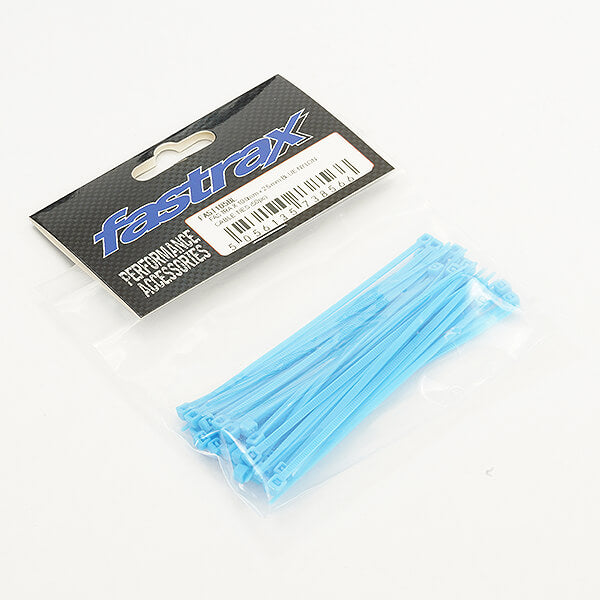 FASTRAX R/C PRODUCTS - FASTRAX 100mm x 2.5mm BLUE
NYLON CABLE TIES (50pcs) - FAST105BL