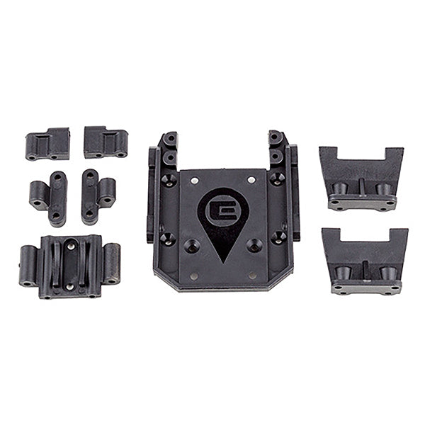 ELEMENT RC BY ASSOC. ELECTRICS - ELEMENT RC ENDURO IFS GEARBOX
AND SERVO MOUNTS SET, HARD - EL42208