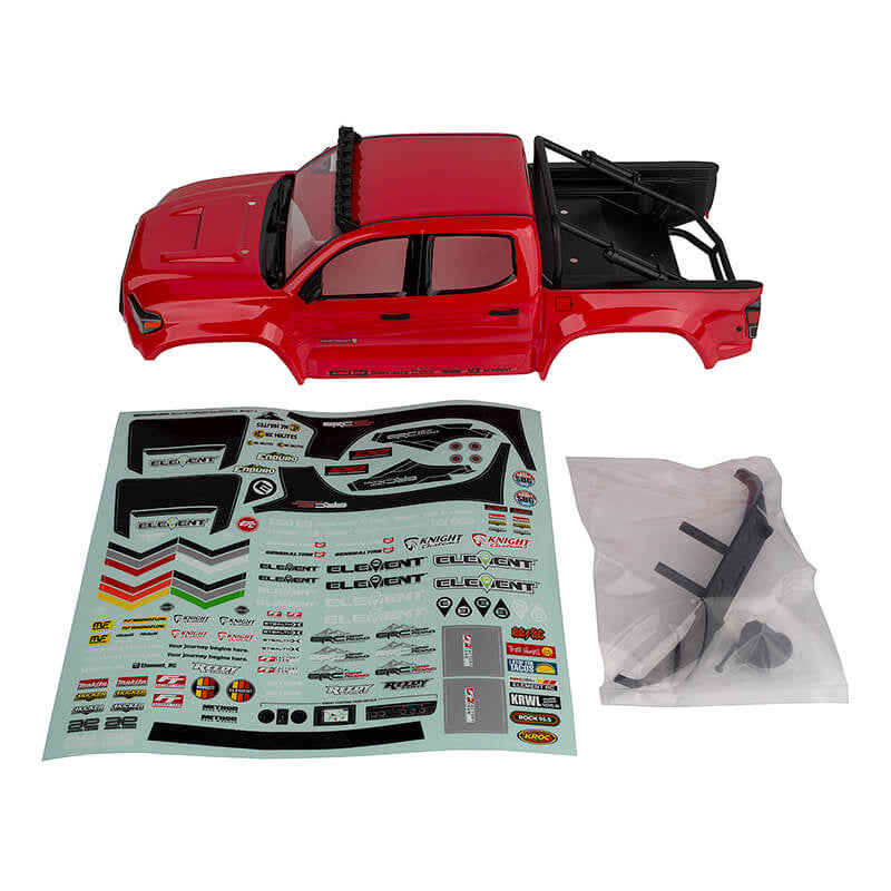 ELEMENT RC BY ASSOC. ELECTRICS - ELEMENT RC ENDURO KNIGHTWALKER
BODY SET PAINTED RED - EL42276