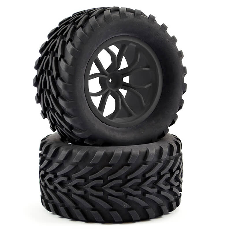 FASTRAX R/C PRODUCTS - FASTRAX 1/10 MEGA-V TRUCK TYRE
MOUNTED ON 12-SPOKE (12mm HEX) - FAST0067B