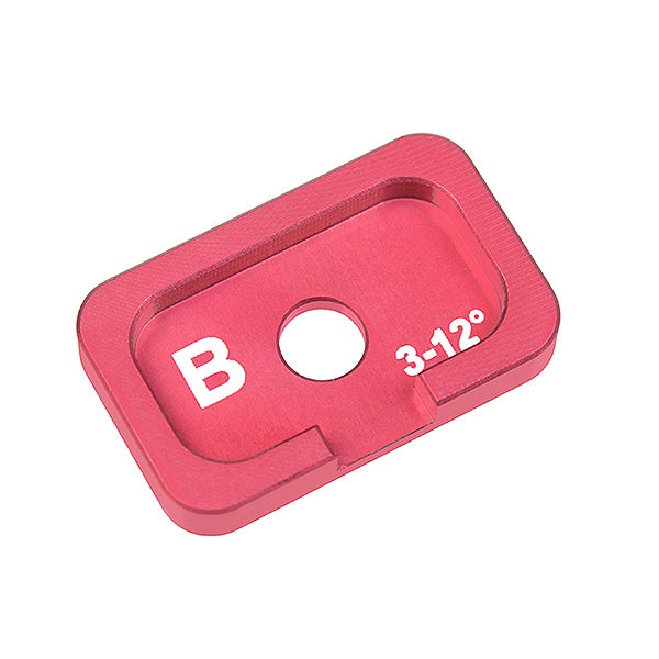 CORALLY - ALUM. CASTER ADJUSTMEN
T PLATE FSX10 B 3 12 1 PC - C-00120-037