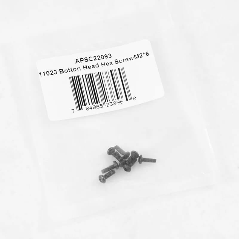 FMS/ROC HOBBY - FMS BOTTON HEAD HEX SCREW M2*6 - APSC22093