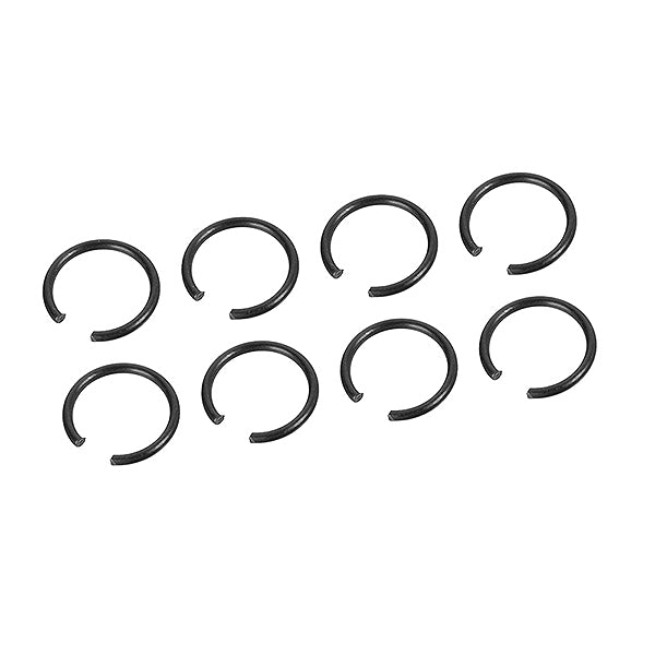 CORALLY - CCLIPS 7MM STEEL 8 PCS - C-00120-049