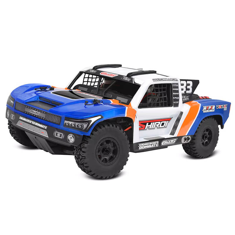 CORALLY - SHIROI XP6 BRUSHLESS
SHORT COURSE TRUCK RTR - BLUE - C-00278-B