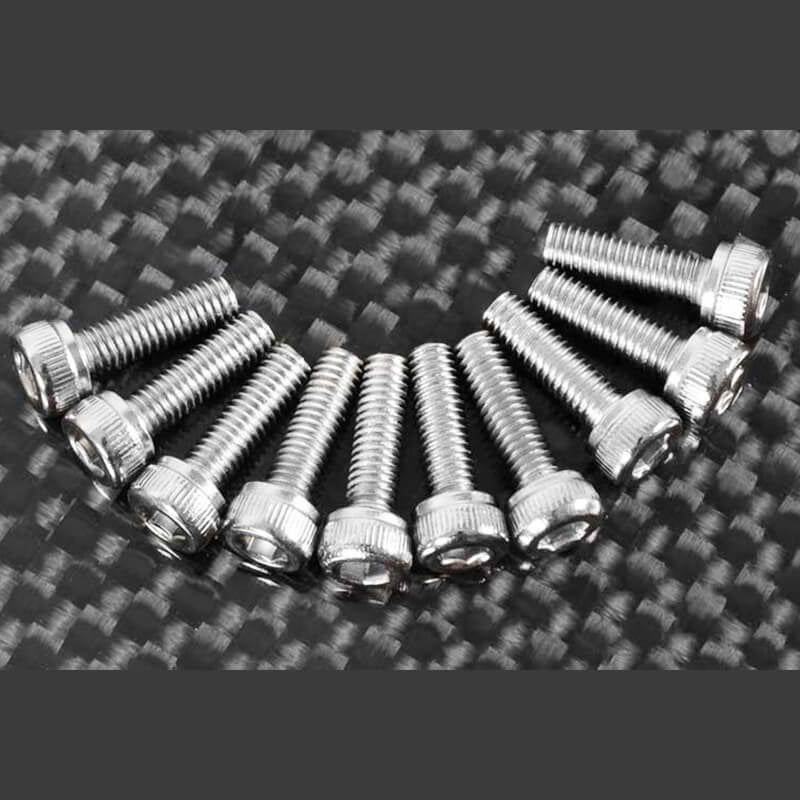 RC4WD - SOCKET HEAD CAP SCREWS
M3 X 10MM (10) - Z-S0977
