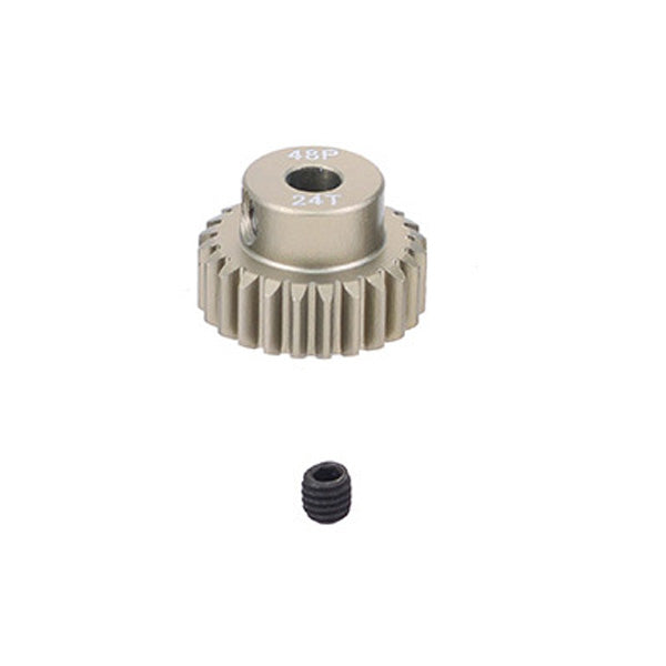 FASTRAX R/C PRODUCTS - FASTRAX 48DP 24T ALUMINIUM
7075 PINION GEAR - FAST48-24