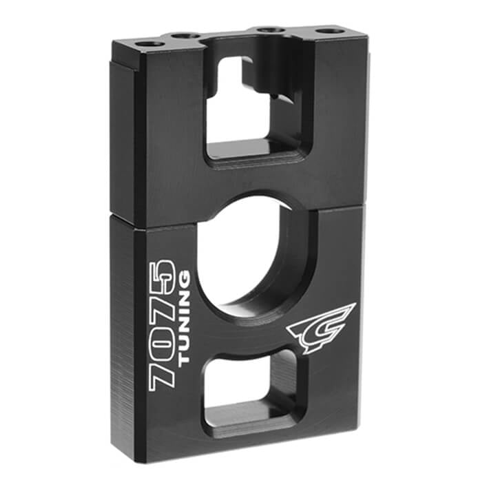 CORALLY - CENTER DIFF BULKHEAD
SWISS MADE 7075 T6 BLACK - C-00180-832