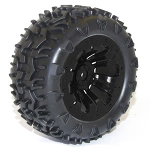 FTX - CARNAGE MOUNTED WHEEL/TYRE
COMPLETE PAIR - BLACK - FTX6310B