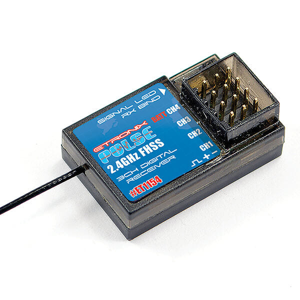 ETRONIX - PULSE FHSS RECEIVER
2.4GHZ FOR ET1107/ET1123 - ET1154
