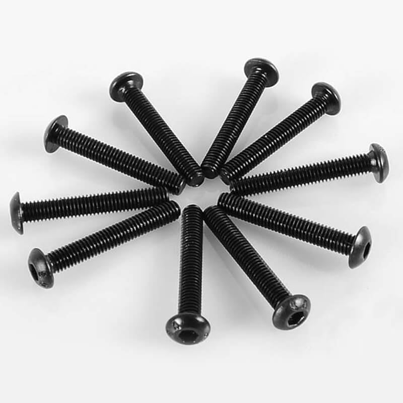 RC4WD - STEEL BUTTON HEAD CAP
SCREWS M3 X 20MM (10) - Z-S0895