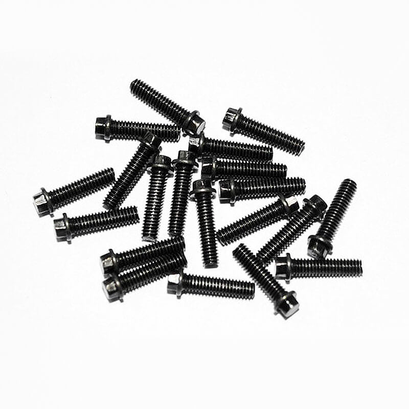 RC4WD - MINIATURE SCALE HEX
BOLTS (M2.5 X10MM) (BLACK) - Z-S0381