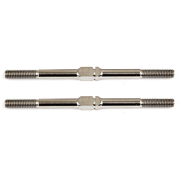 ASSOCIATED ELECTRICS - ASSOCIATED FT TITANIUM
TURNBUCKLES 3x51MM SILVER (2) - AS1406