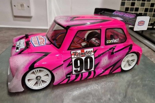 (Pre-Orders now open) KAMTEC - GT12 1/12 Mini Racer (PRO - BRUSHLESS) RC Circuit Rolling Chassis Kit (Assembled) w/Body, Wheels & Tyres