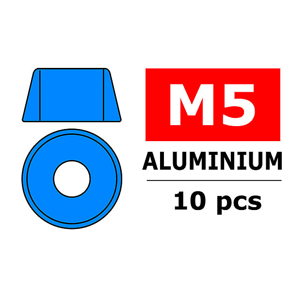 CORALLY - TEAM ALUMINIUM WASHER
FOR M5 SOCKET HEAD SCREWS O - C-3214-50-4