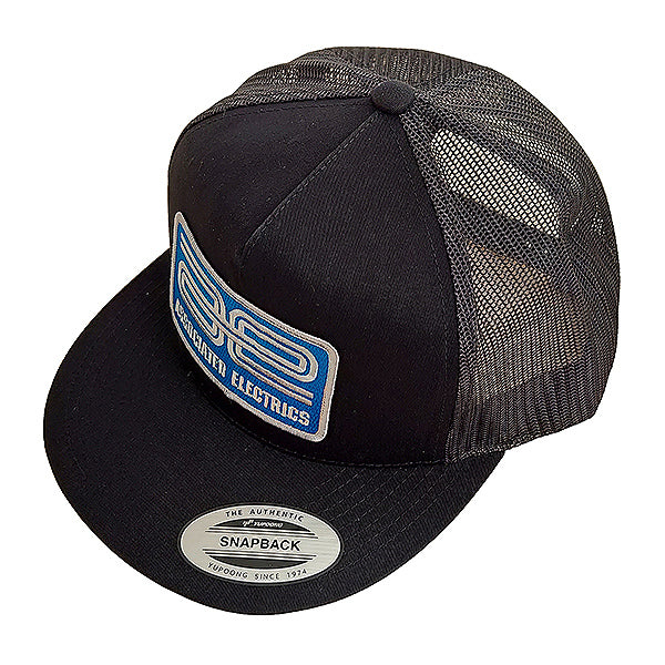 ASSOCIATED ELECTRICS - TEAM ASSOCIATED AE LOGO BLACK
TRUCKER HAT/CAP FLAT BILL - AS97007