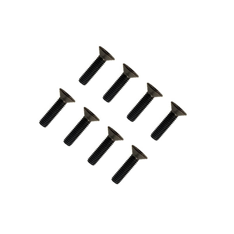 FTX - FLAT HEAD HEX SCREW
M4X12MM (8PC) - FTX-SFH071