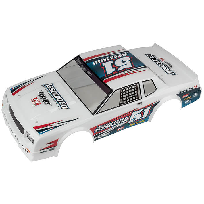 ASSOCIATED ELECTRICS - TEAM ASSOCIATED SR10 STREET
STOCK BODY SHELL PAINTED - AS71193
