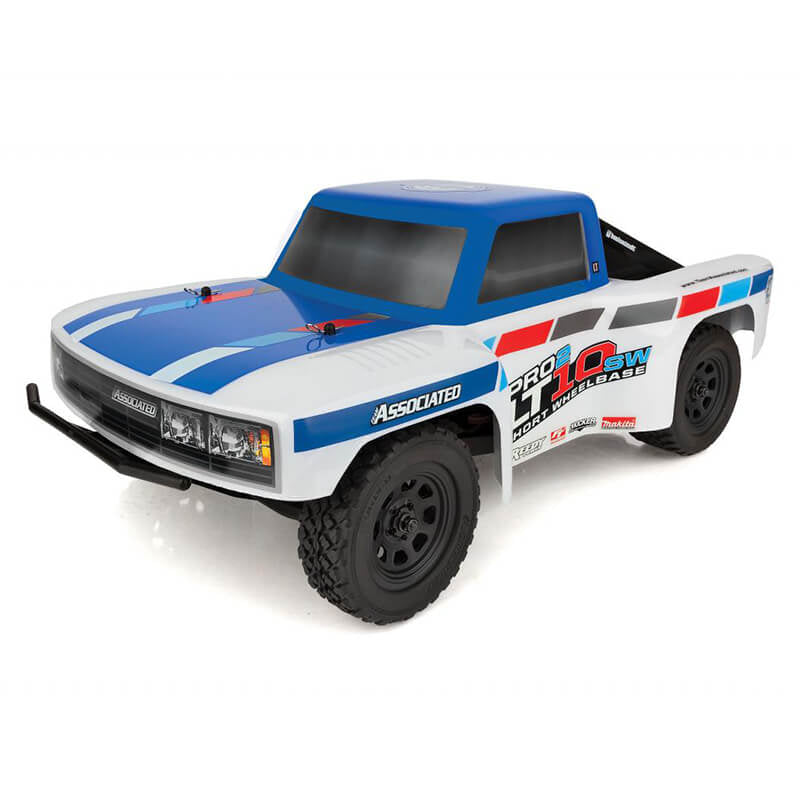 ASSOCIATED ELECTRICS - TEAM ASSOCIATED PRO2 LT10SW
SHORT COURSE TRUCK RTR BLU/WHI - AS70022