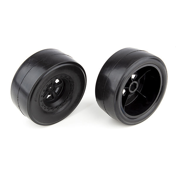 ASSOCIATED ELECTRICS - TEAM ASSOCIATED DR10 REAR
WHEELS WITH DRAG SLICK TYRES - AS71072